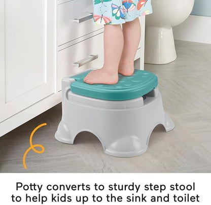 Fisher-Price 3-in-1 potty showing removable bucket interior