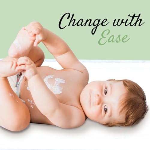 Ababy changing pads box packaging showing 50 count