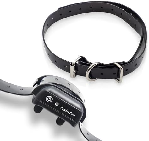 Close up of the adjustable buckle on the EveryPet training collar strap