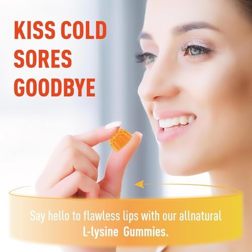 Sugawita L-Lysine gummies nutritional facts label