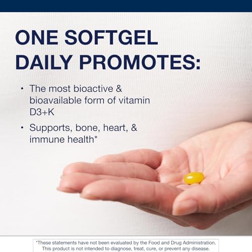 Metagenics 60 softgels bottle back and supplement facts