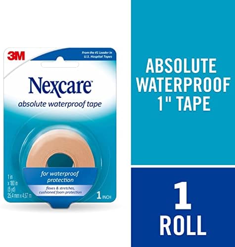 Nexcare flexible foam medical tape roll showing cushioned texture