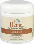 Rainbow Research 4 Ounce henna powder jar label