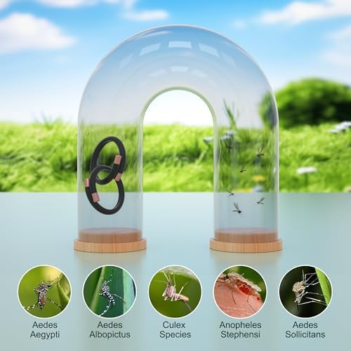 Kids and adults wearing BuggyBands insect repellent bands