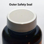 Durham's Bee Farm supplement bottle cap and amber container design