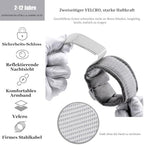 Reflective strip detail on wszeclm child safety leash