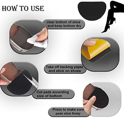 High-quality silicone gel pads for footwear showing the strong adhesive backing.