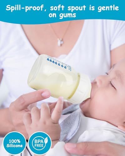 Dr. Brown's level two feeding nipples for infants three months and older side profile
