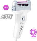 Emjoi electric foot file with purple Xtreme Coarse SoftFlex roller