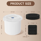 PETIMI pet water fountain accessories unpackaged on a clean surface