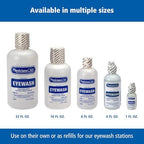 PhysiciansCare 7-006 single use eye rinse bottle with precision applicator nozzle.