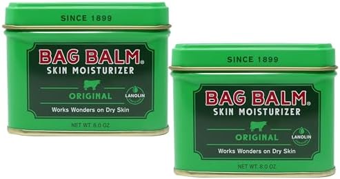 Vermont's Original animal skin moisturizer eight ounce tin packaging