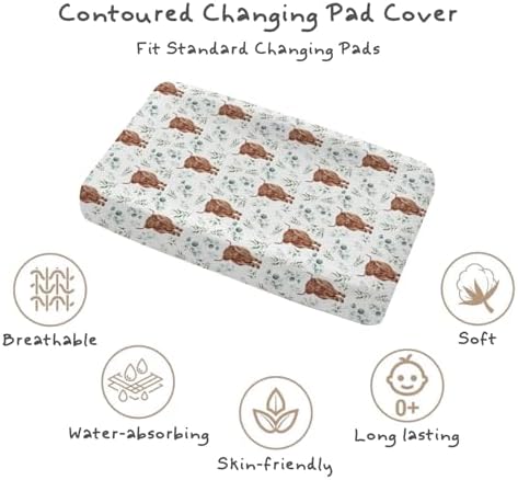 Close up of soft polyester fabric texture on changing mat cover