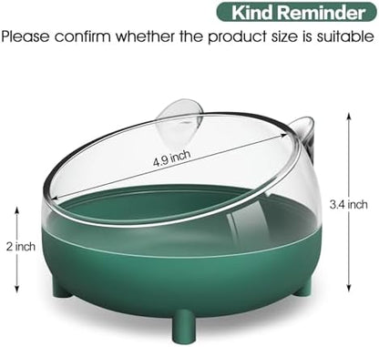 Hamster Bathtub,Small Animals Bathroom,Hamster Sand Bath Container,Hamsters Toilet for Dwarf Hamsters,Gerbils,mice,or Small Animals Food Bowl - Image 5