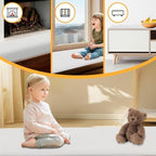 Sunico baby proofing fireplace pad packaging and components
