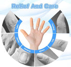 Waterproof silicone finger cots holding ointment for eczema healing support