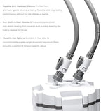 Premium fish tank plumbing line demonstrating the anti static outer coating finish