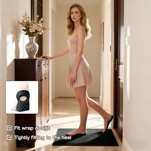 U-shaped heel cup orthotic for flat feet correction