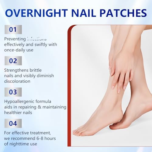 Generic 21 count nail care treatment box side profile