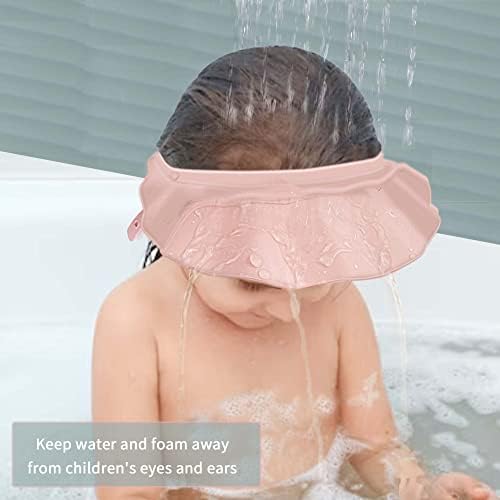 Adjustable silicone buckle detail on KOMIDK shower cap