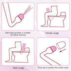 Showvigor blue easy squeeze peri bottle for new mothers