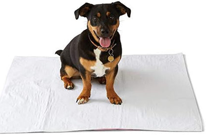 Medline washable bed pads pack of four neatly folded showing the product packaging details.