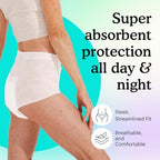 Because overnight disposable briefs side view