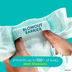 Pampers Swaddlers absorbent inner liner detail