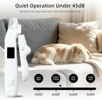 Safe no bleed pet grooming tool being used on a rabbit paw