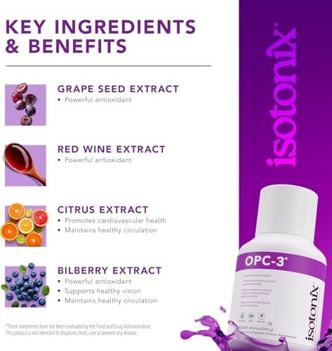 Isotonix antioxidant supplement bottle cap and measuring scoop.