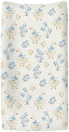 ZoUbqchY boho floral baby changing sheet pattern detail