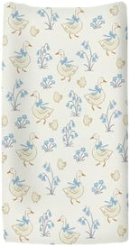 ZoUbqchY boho floral baby changing sheet pattern detail