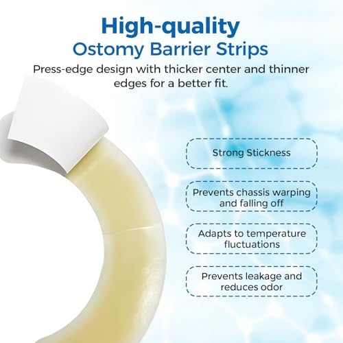 Waterproof colostomy bag barrier extenders pack of twenty