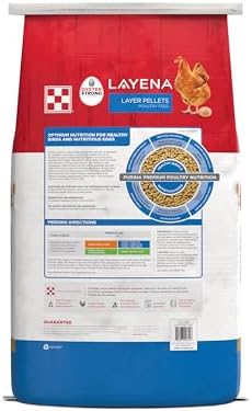 Purina layer hen feed pellet texture close up