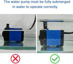 AQUANEAT small water pump accessories including nozzles and tubing.
