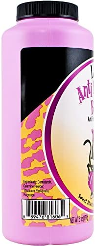 Lady Anti-Monkey Butt cornstarch and calamine powder for women.