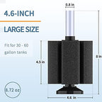 Pawfly bio sponge filter installed inside fish tank