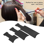 Professional hairdresser using Oubit board for balayage application