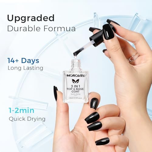 Morovan nail hardener quick dry formula presentation