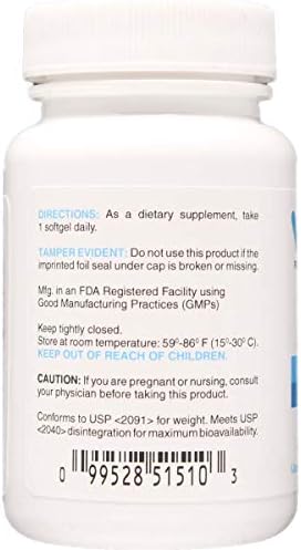 Wonder Laboratories Vitamin A softgels container packaging layout