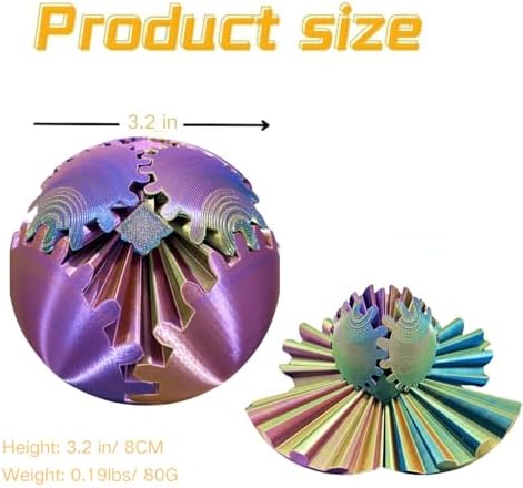 Side angle of the Ulthool GearSphere stress relief ball showing the smooth mechanical connection points