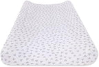 Burt's Bees Baby organic cotton jersey knit crib sheet folded view