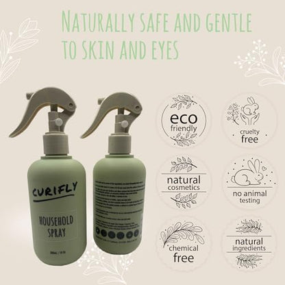 Curifly household lice defense mist for pillows and car seats