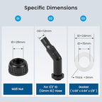BAOSHISHAN aquarium chiller plumbing accessories one set packaging components