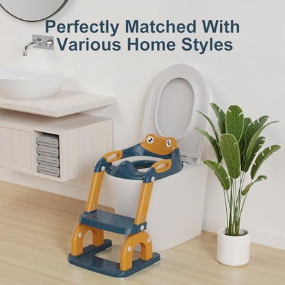 Bonbay children toilet seat attachment highlighting the safe non toxic plastic components