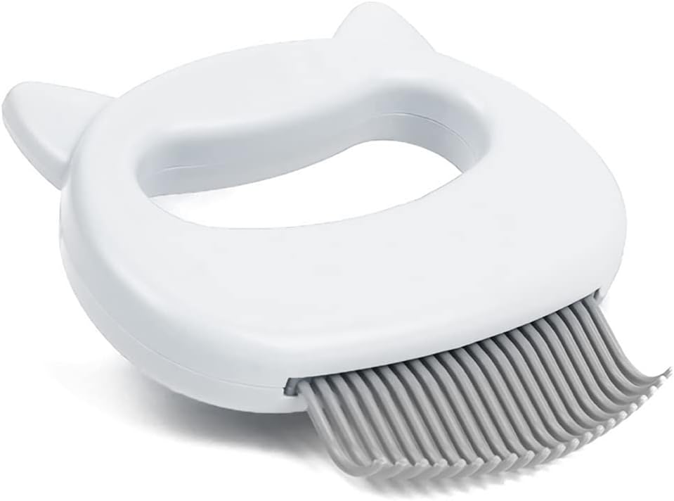Leo's Paw The Original Pet Hair Removal Massaging Shell Comb Soft Deshedding Brush Grooming and Shedding Matted Fur Remover Dematting tool for Long and Short Hair Cat Dog Puppy Bunny (Mint) - Image 9