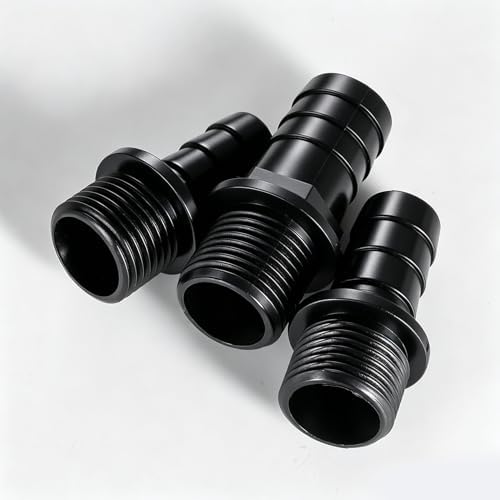 Weatherproof plastic fountain attachments for fish tanks and outdoor garden ponds.