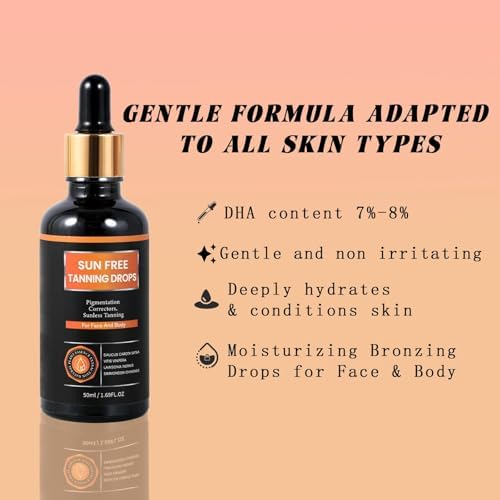 Pipige self tanner bottle with dropper for precise application