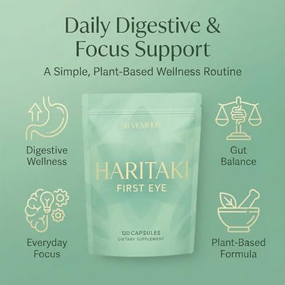Silvermoon Haritaki organic herbal supplement pouch