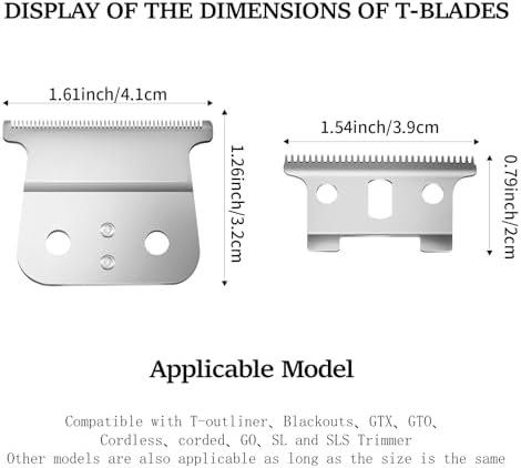 Aijaly trimmer blade replacement kit with screws